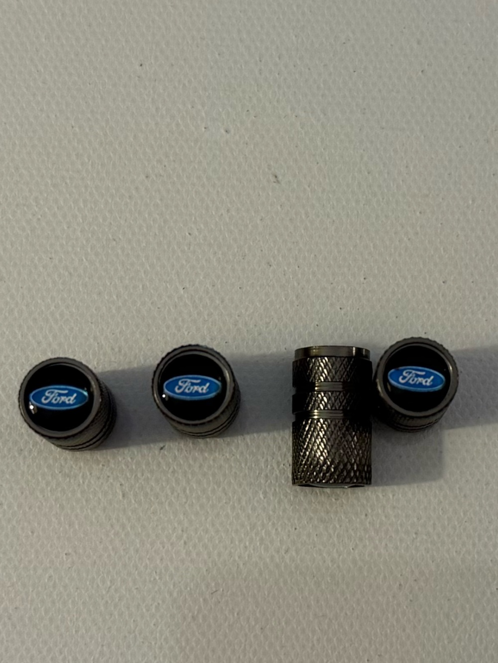 Ford Valve Stem Caps In Gray Set of 4 NWT